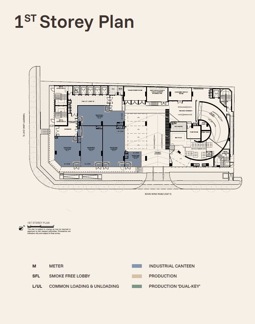 Generations @ Tannery 1 Bedroom Floor Plan 1